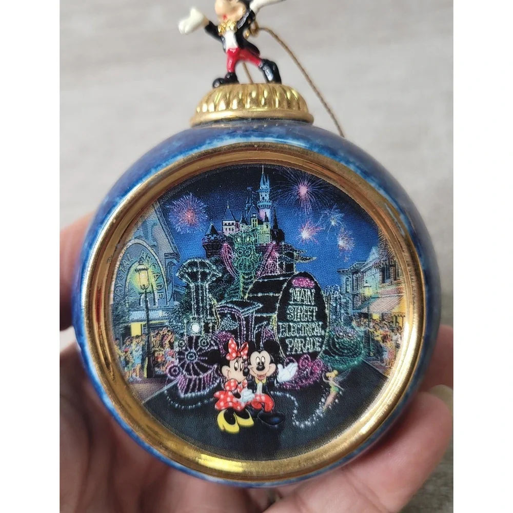 Disney Main Street Electrical Parade Porcelain Ornament Bradford Editions 68981